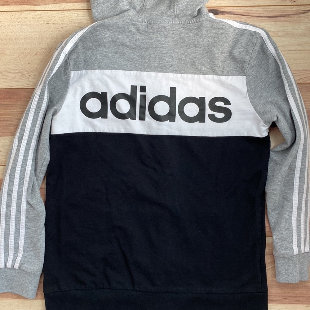 Youth Large, ADIDAS zip-up hoodie